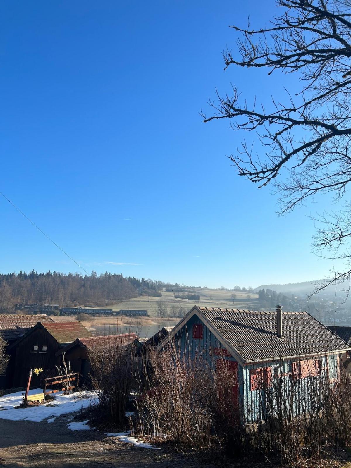 La Parenthese Vue Lac Les Grangettes Экстерьер фото