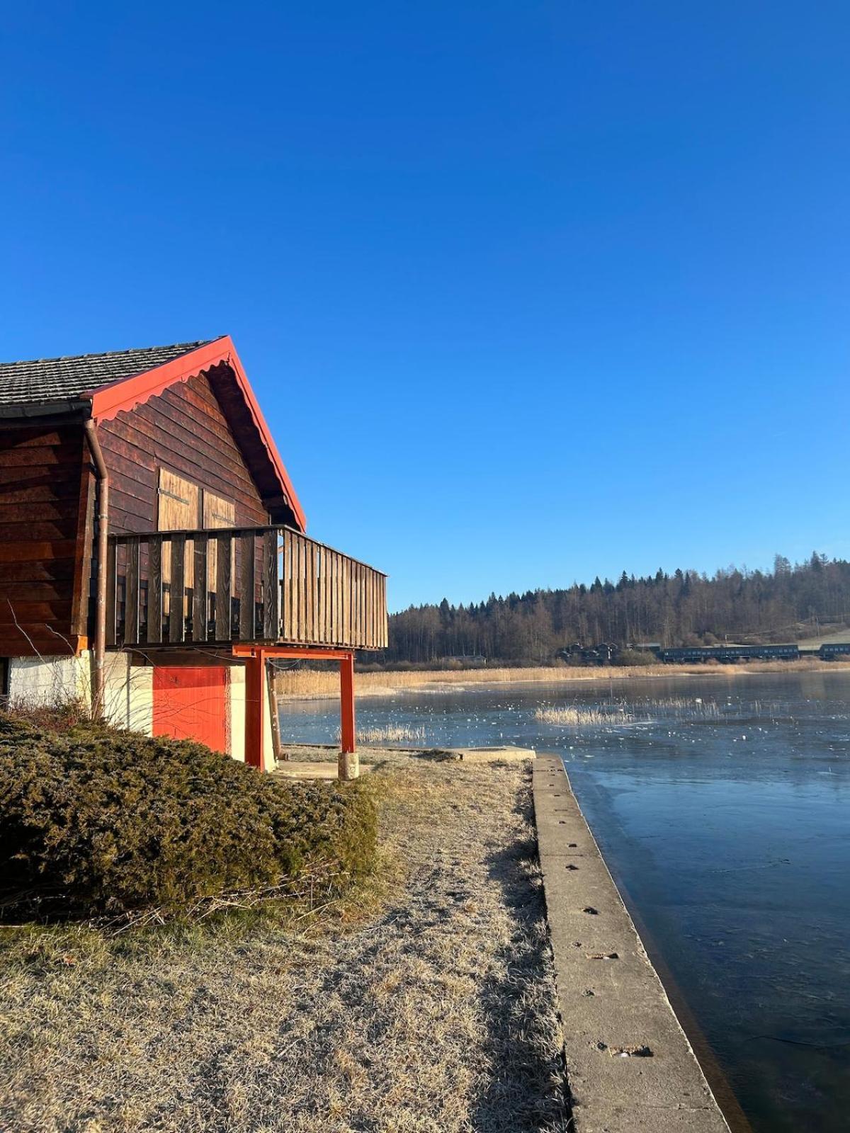 La Parenthese Vue Lac Les Grangettes Экстерьер фото