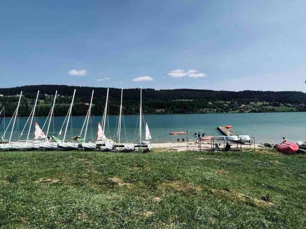 La Parenthese Vue Lac Les Grangettes Экстерьер фото