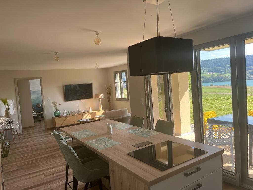 La Parenthese Vue Lac Les Grangettes Экстерьер фото