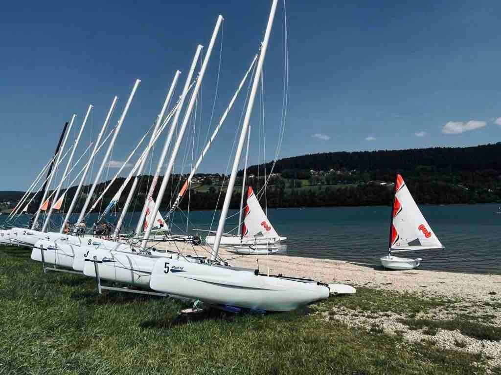 La Parenthese Vue Lac Les Grangettes Экстерьер фото