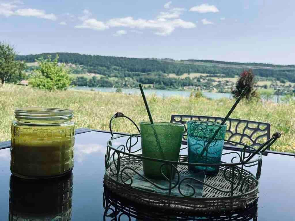 La Parenthese Vue Lac Les Grangettes Экстерьер фото